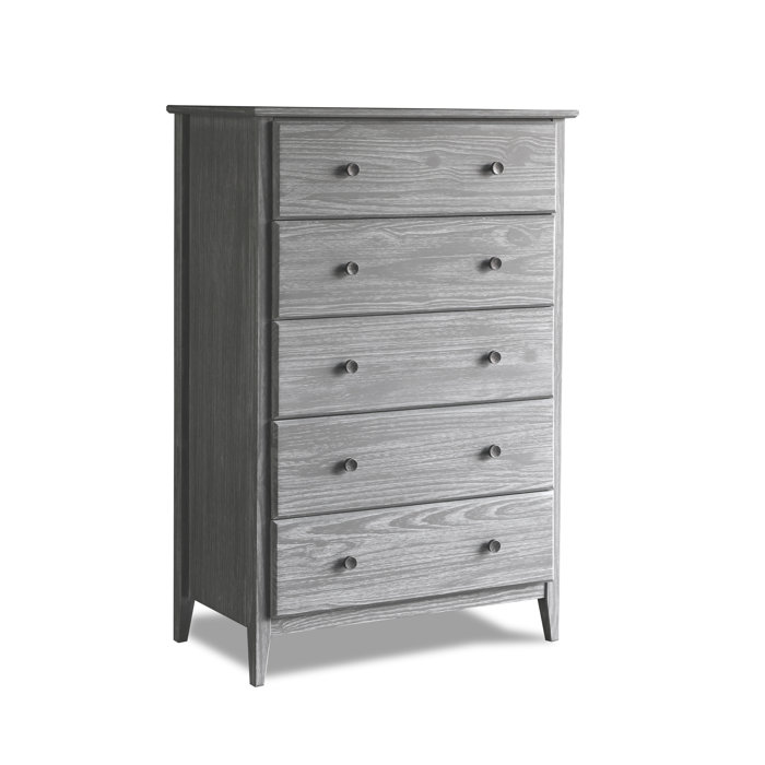 Grain Wood Furniture Greenport 5 Drawer Dresser & Reviews Wayfair